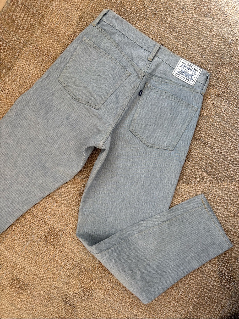 Levi's Light Gray Slim Straight Men's Jeans
